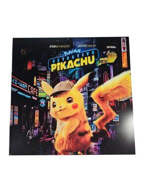 Pokémon Detective Pikachu 14" REDBOX SIGN Plastic Movie Poster Ad